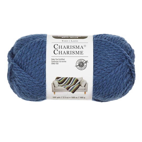 Loops & Threads CHARISMA Chunky Bulky Yarn 9 Color Choices 15yd